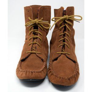 American Rag Moccasins Lace Up Boots Size 9.5